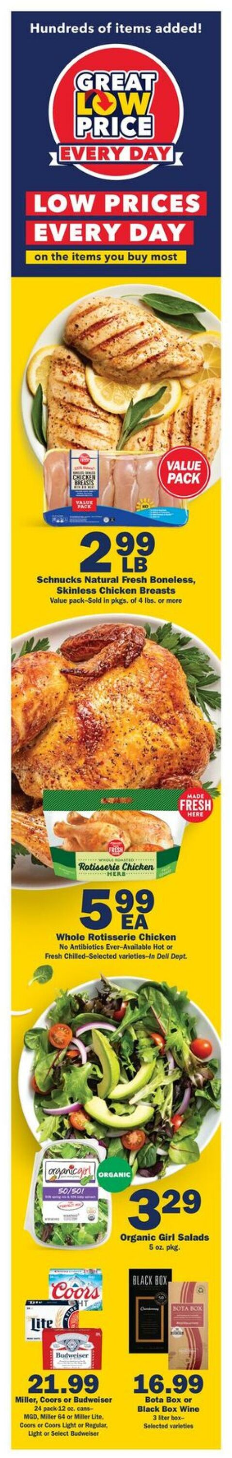 Catalogue Schnucks from 07/30/2025