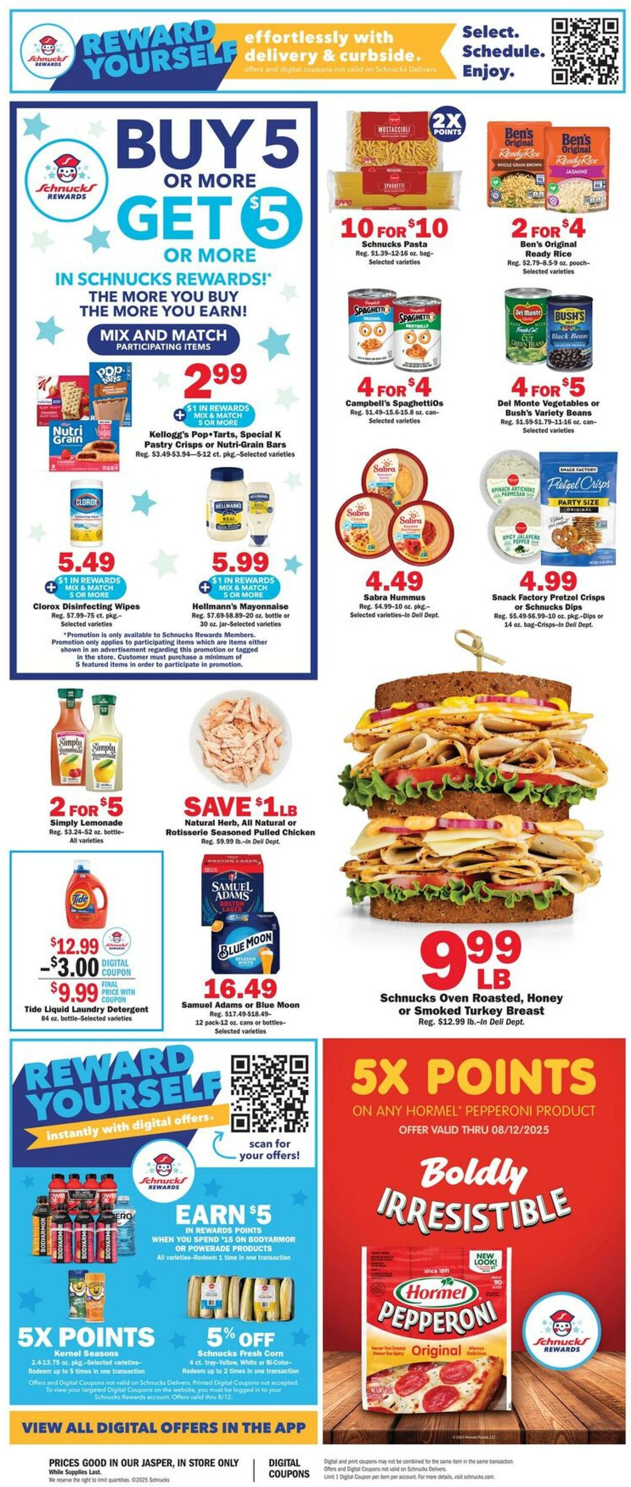 Catalogue Schnucks from 08/06/2025