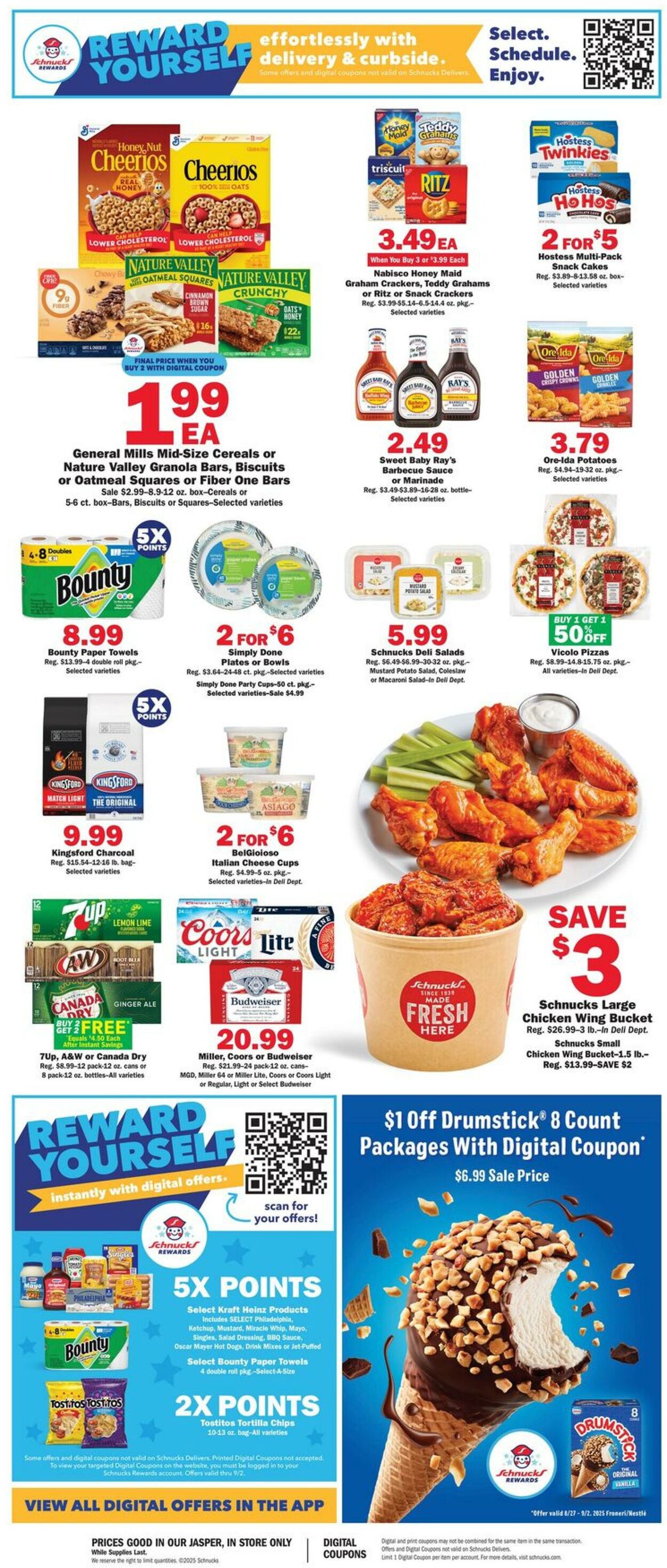 Catalogue Schnucks from 08/27/2025