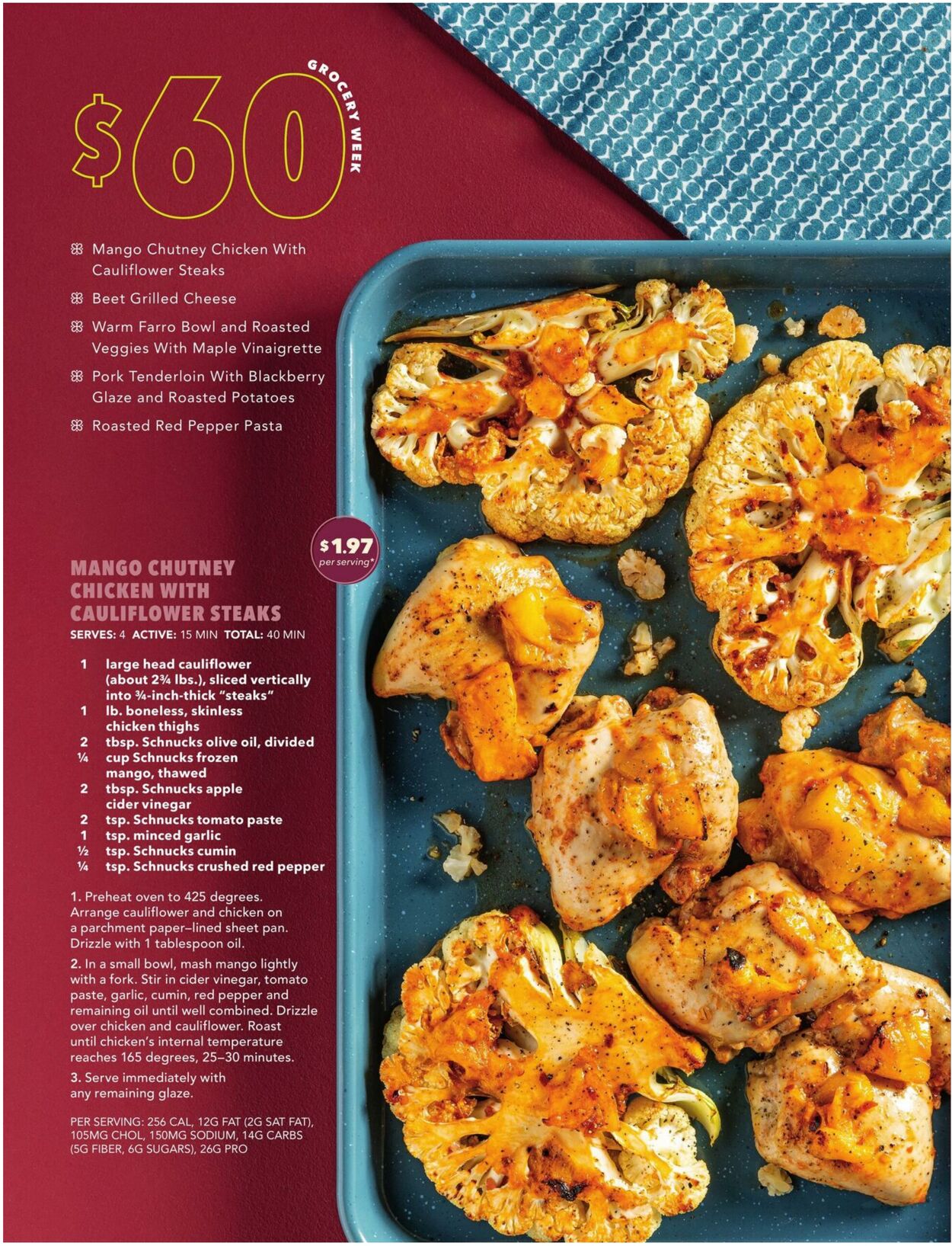 Catalogue Schnucks from 09/01/2025