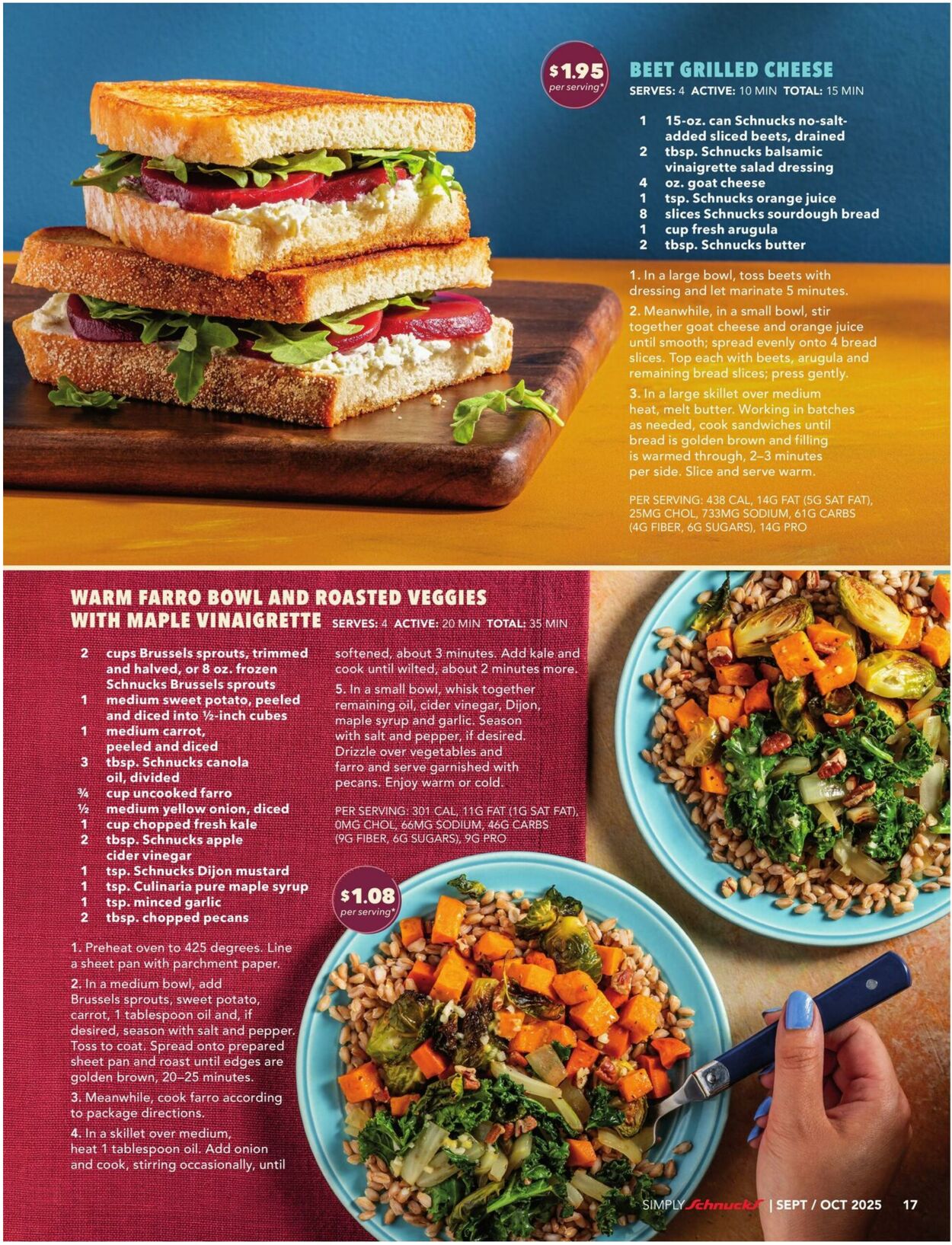 Catalogue Schnucks from 09/01/2025
