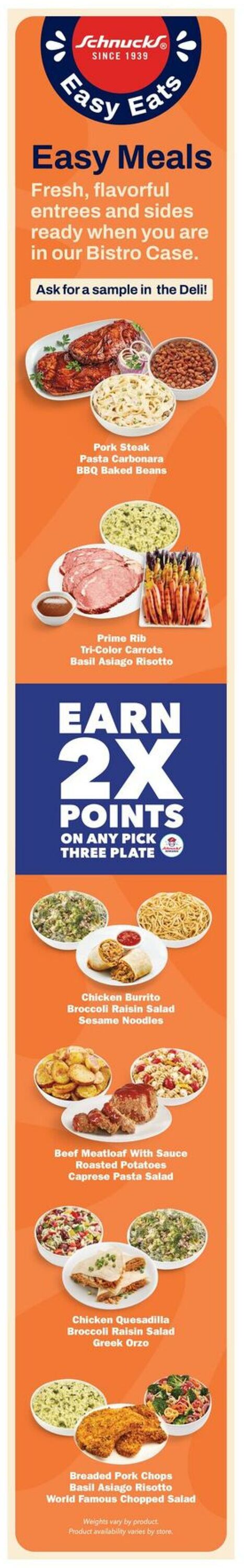 Catalogue Schnucks from 09/24/2025