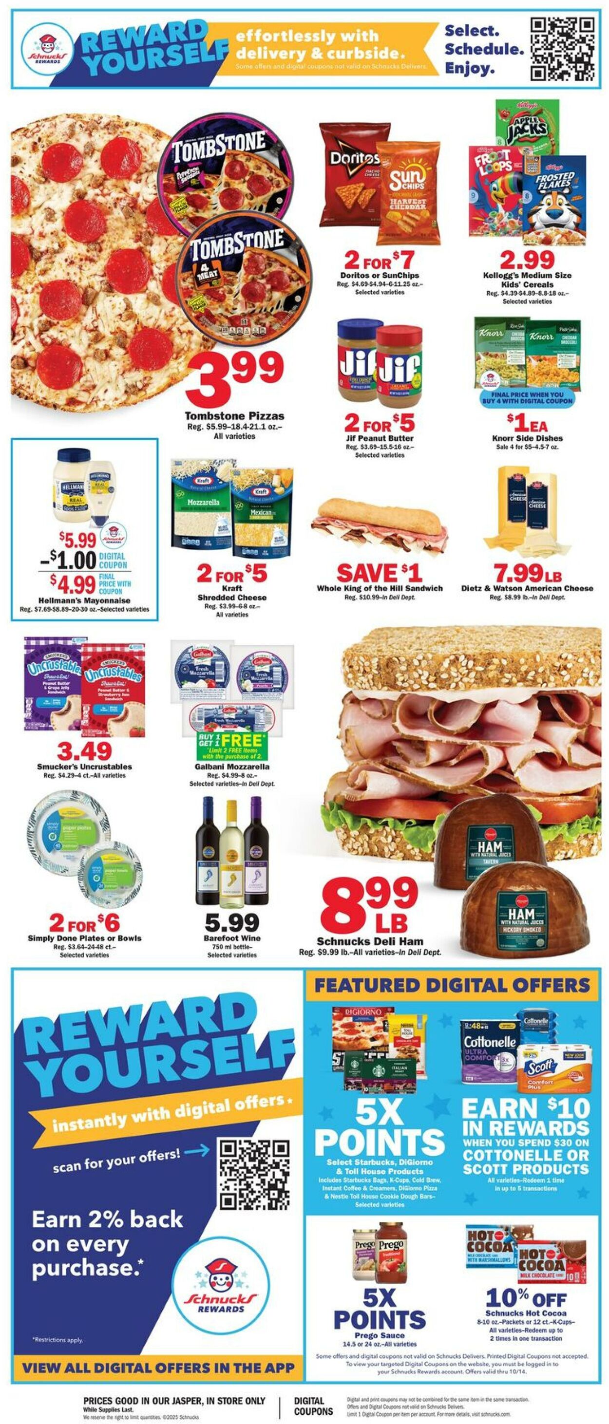 Catalogue Schnucks from 10/08/2025