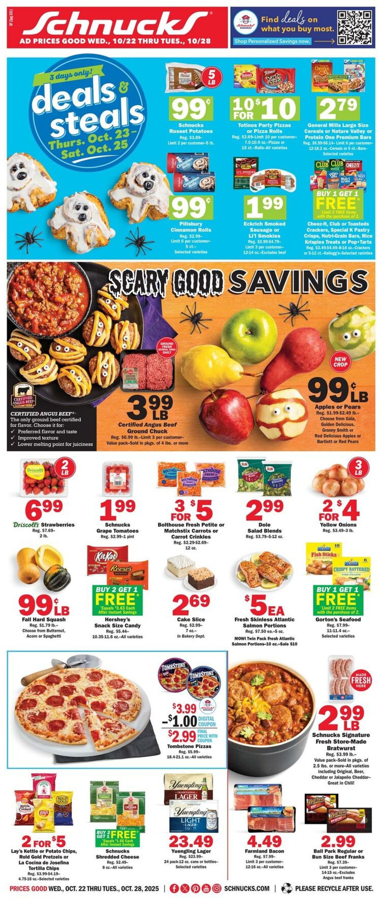 Catalogue Schnucks from 10/22/2025