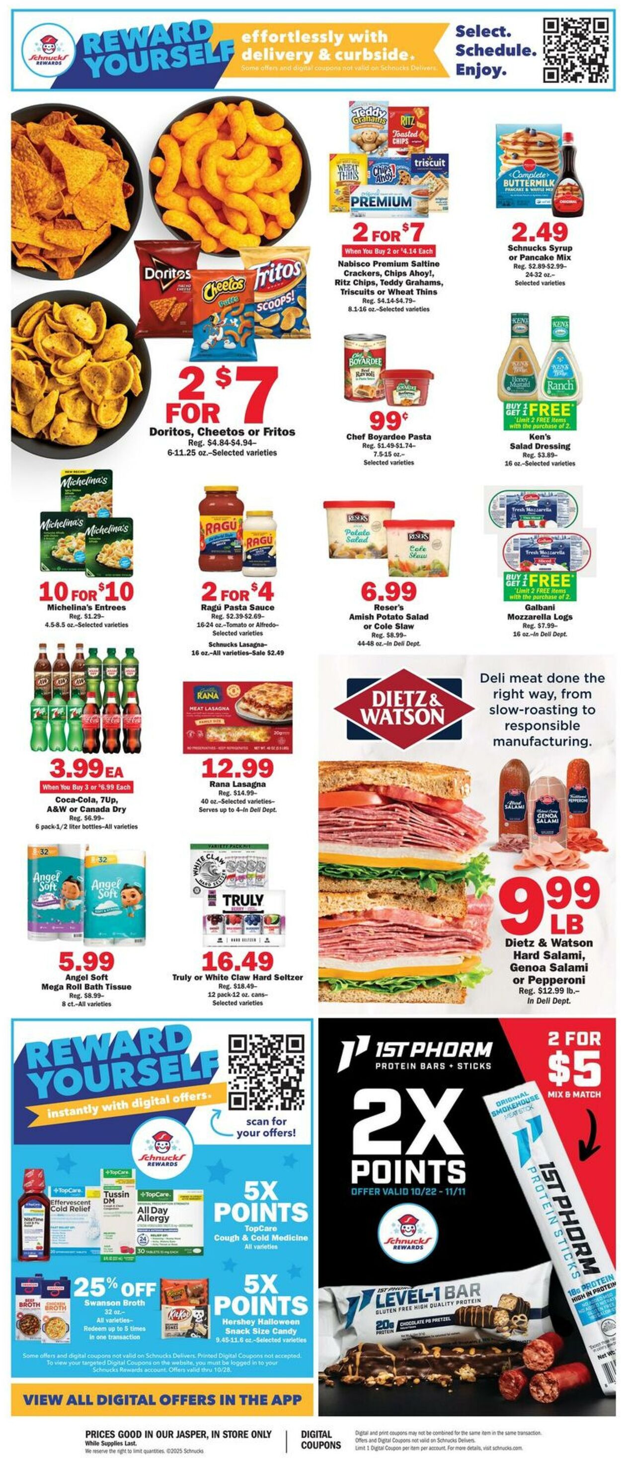 Catalogue Schnucks from 10/22/2025