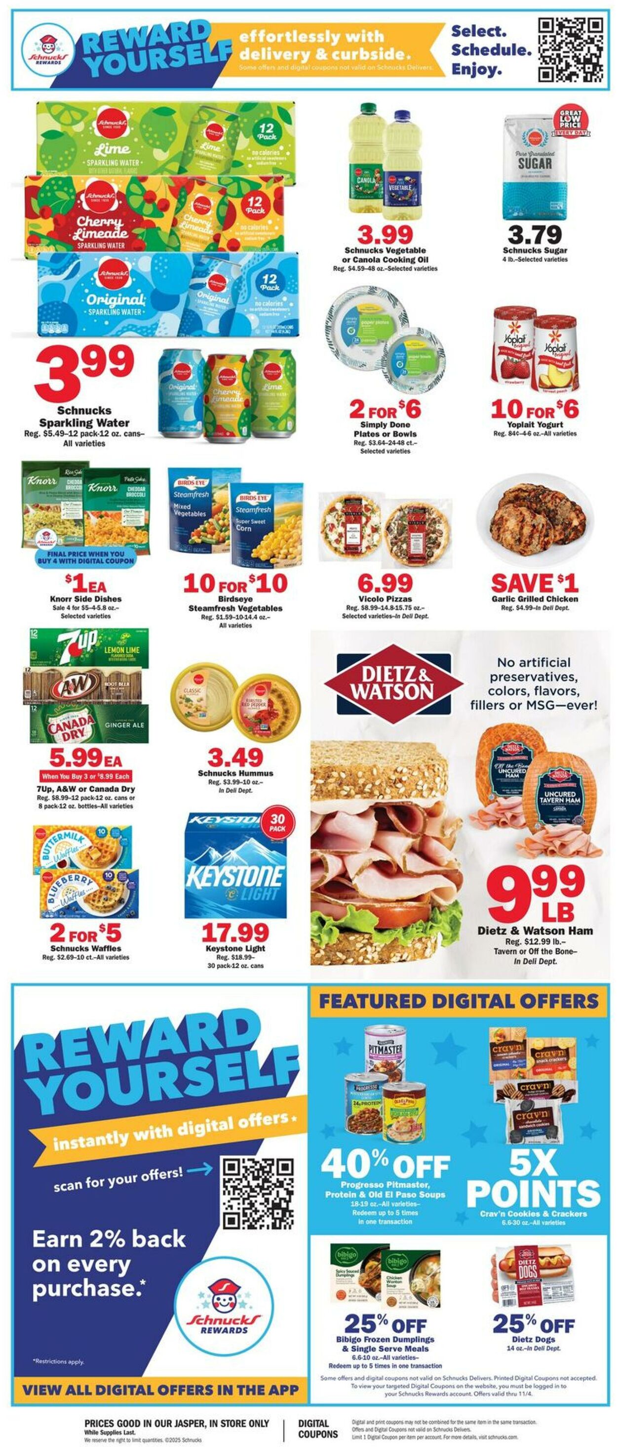 Catalogue Schnucks from 10/29/2025
