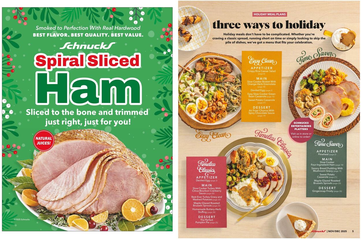 Catalogue Schnucks from 11/01/2025