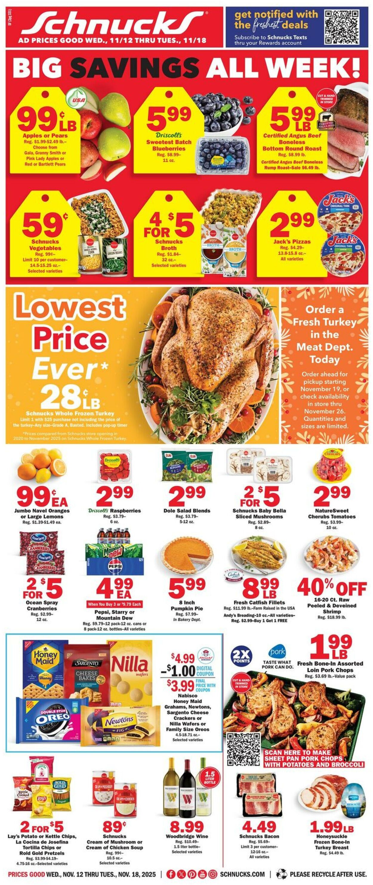 Catalogue Schnucks from 11/12/2025