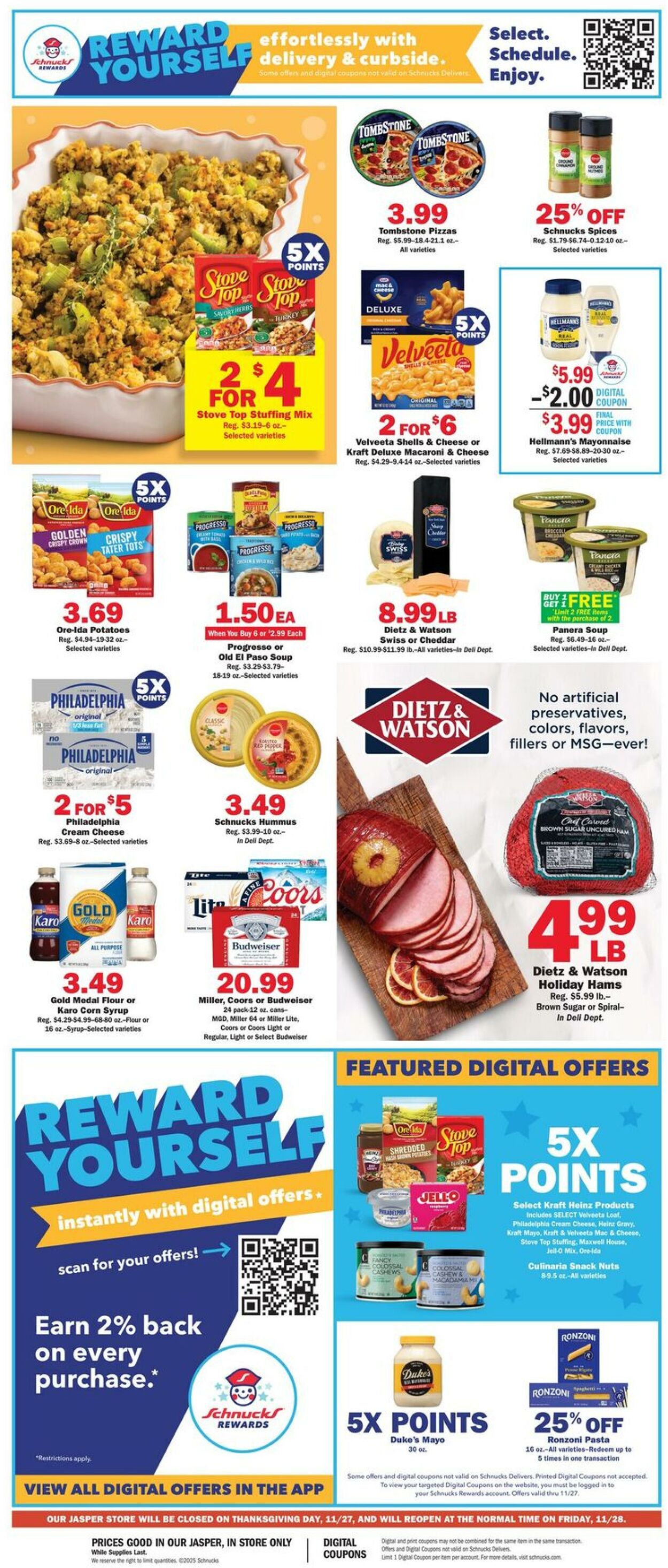 Catalogue Schnucks from 11/19/2025