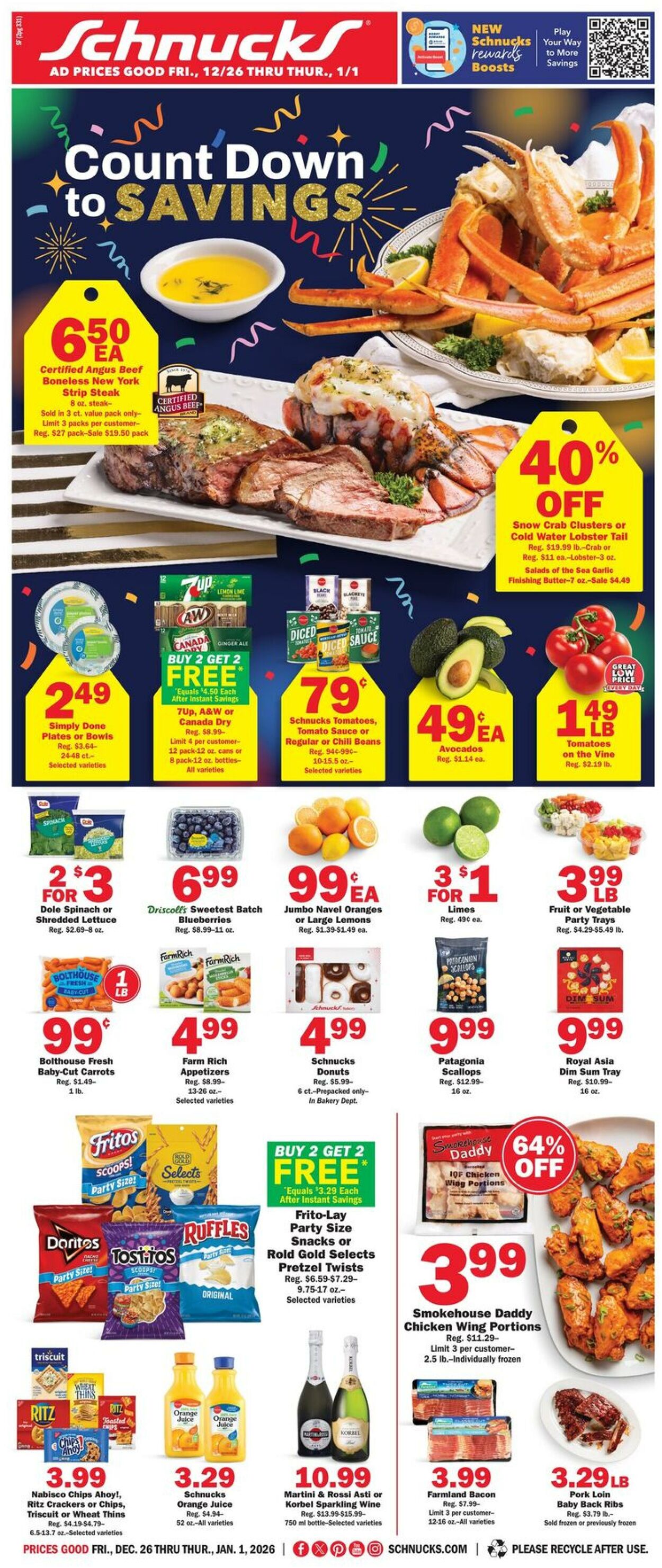 Catalogue Schnucks from 12/26/2025