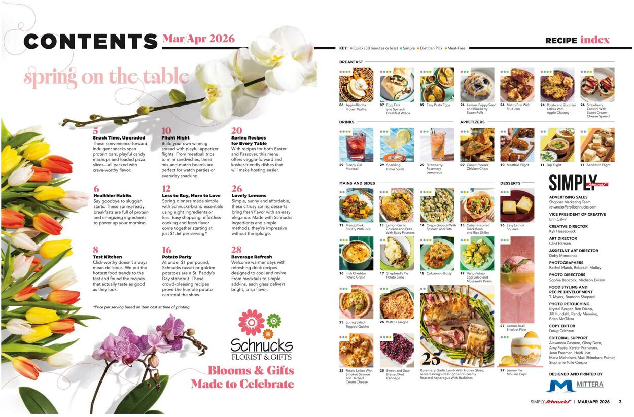 Catalogue Schnucks from 03/01/2026