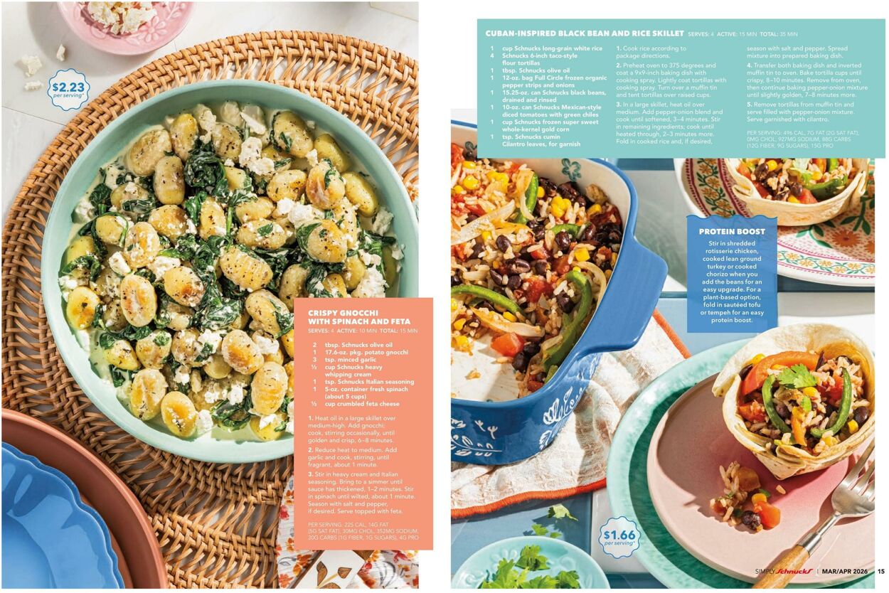 Catalogue Schnucks from 03/01/2026