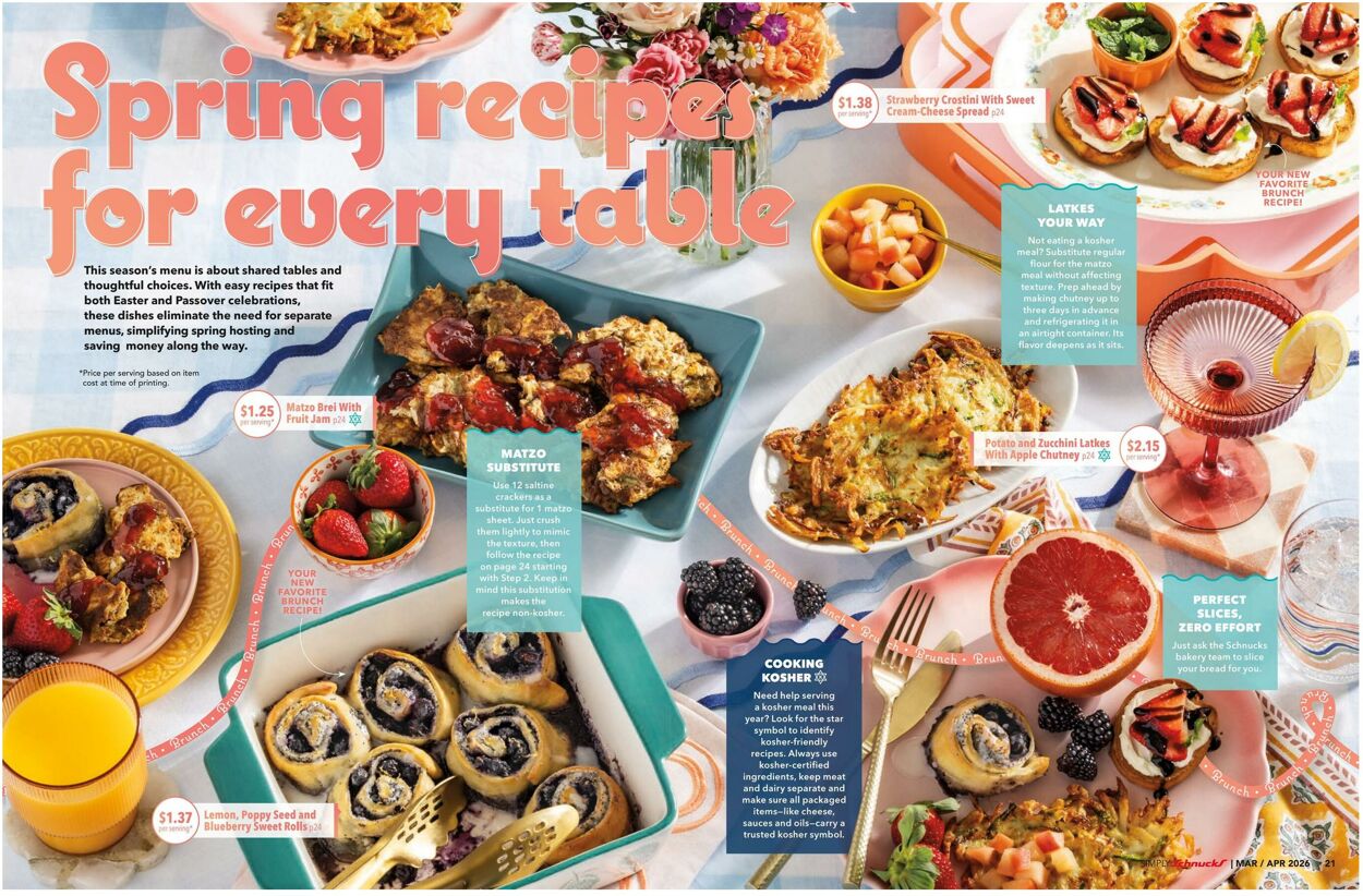 Catalogue Schnucks from 03/01/2026