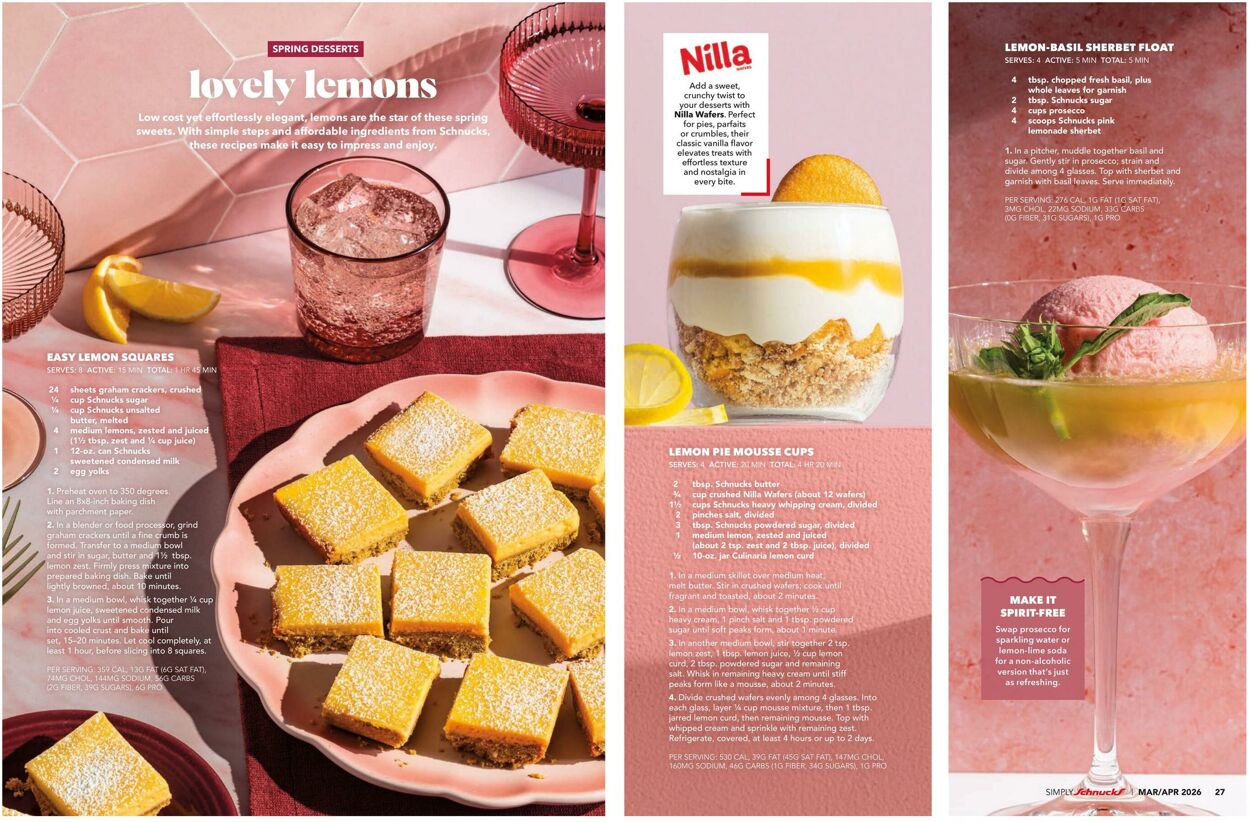 Catalogue Schnucks from 03/01/2026