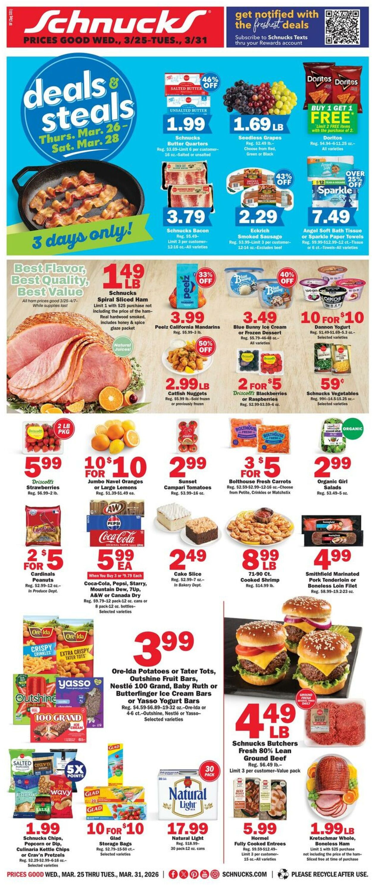 Catalogue Schnucks from 03/25/2026
