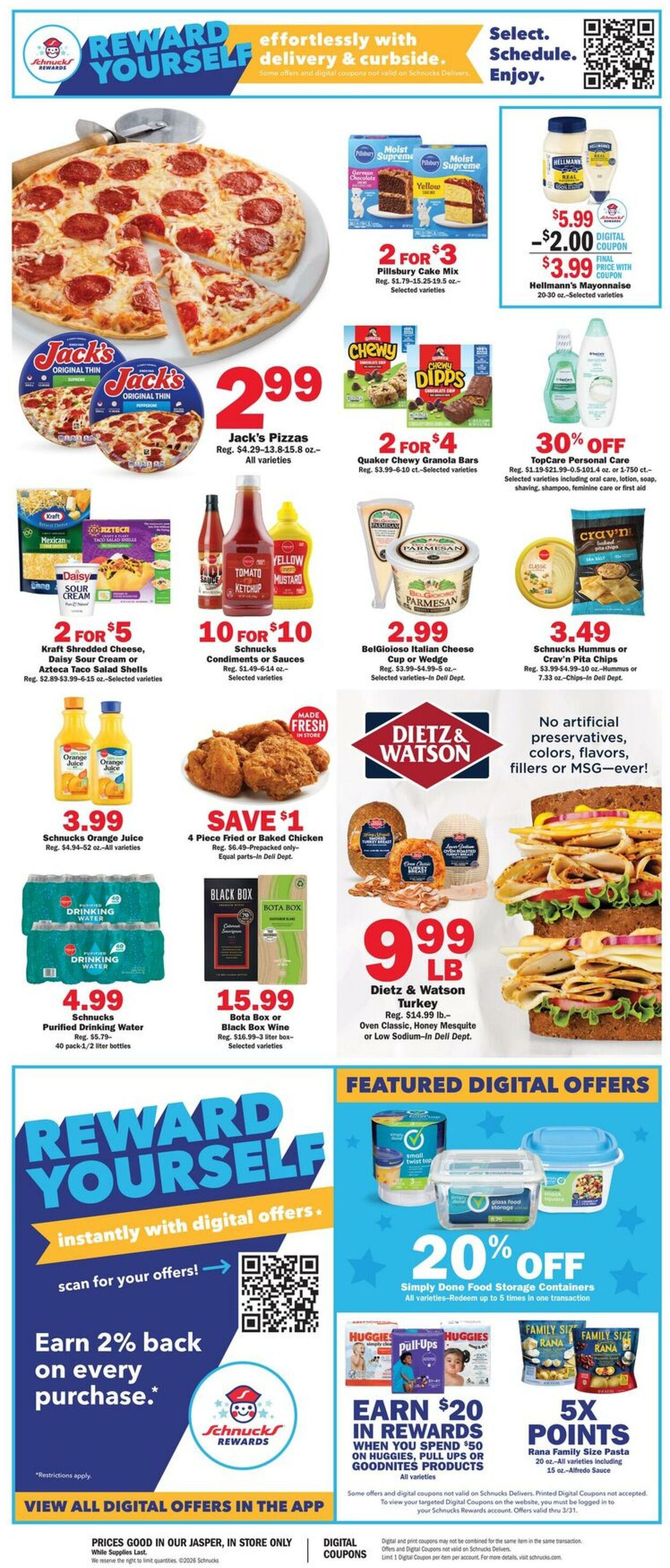 Catalogue Schnucks from 03/25/2026