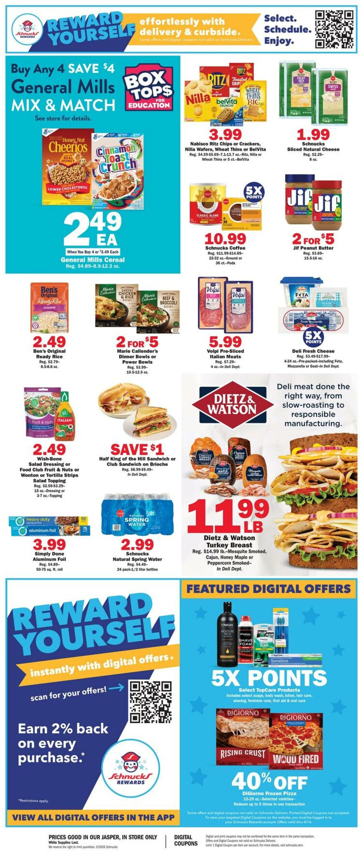 Catalogue Schnucks from 04/08/2026