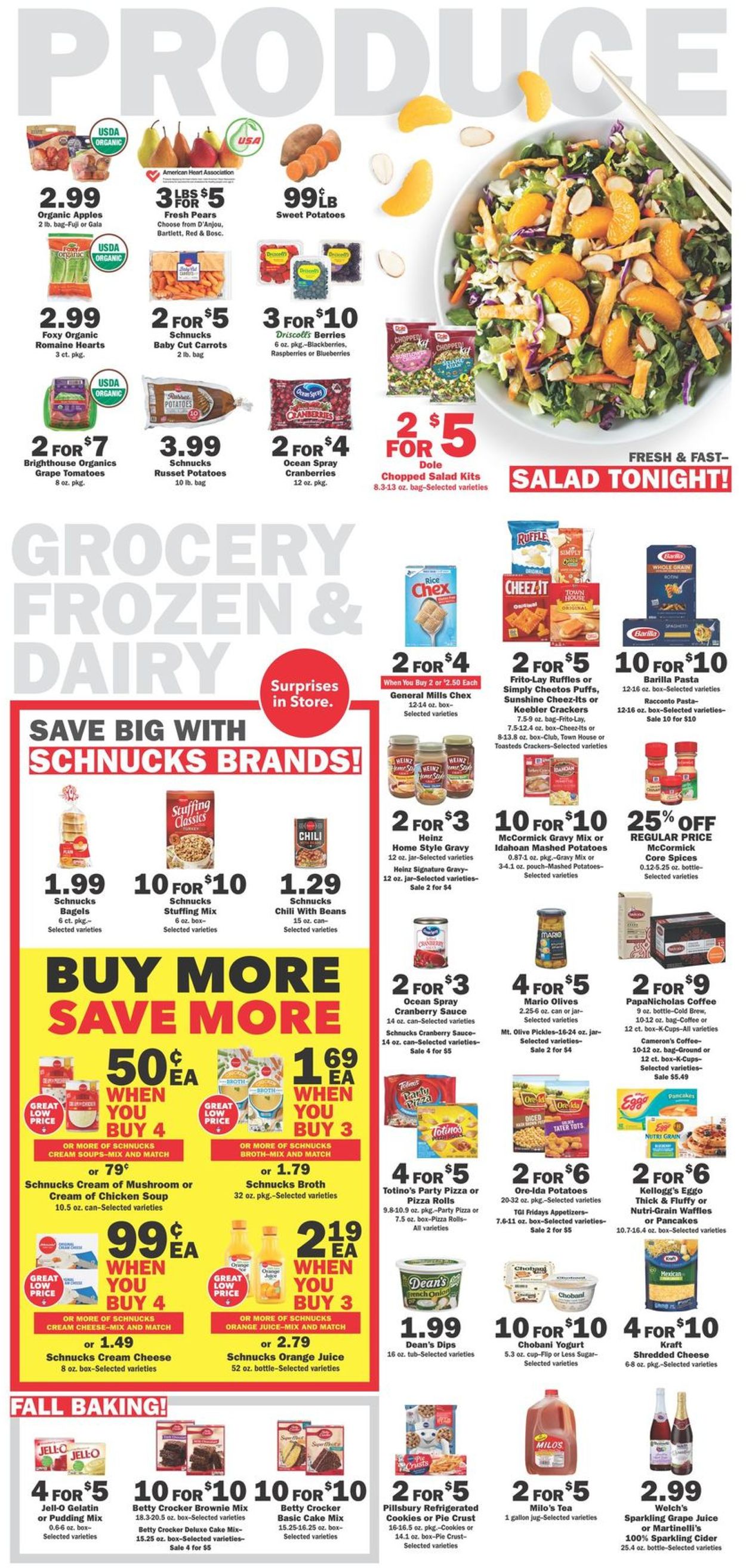 Catalogue Schnucks from 11/13/2019