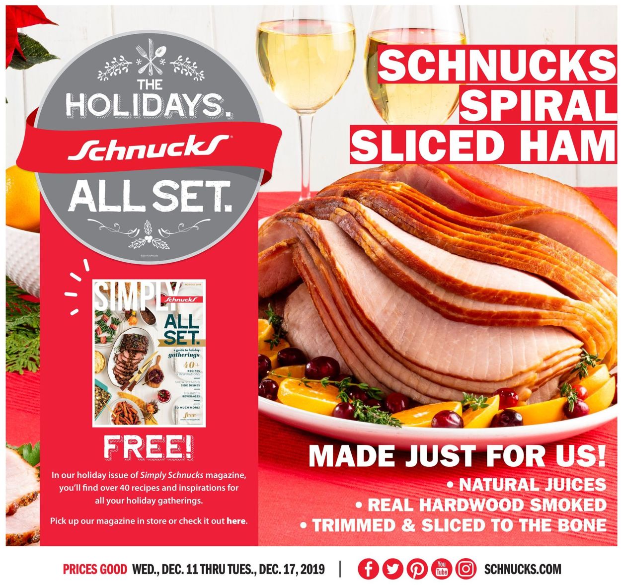 Catalogue Schnucks - Holidays Ad 2019 from 12/11/2019