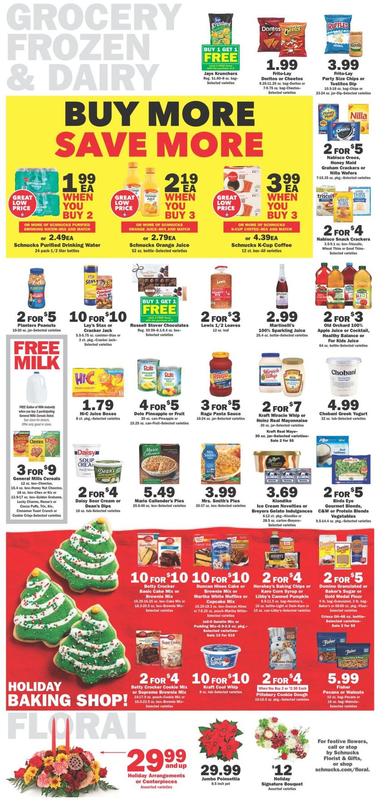 Catalogue Schnucks - Holidays Ad 2019 from 12/18/2019