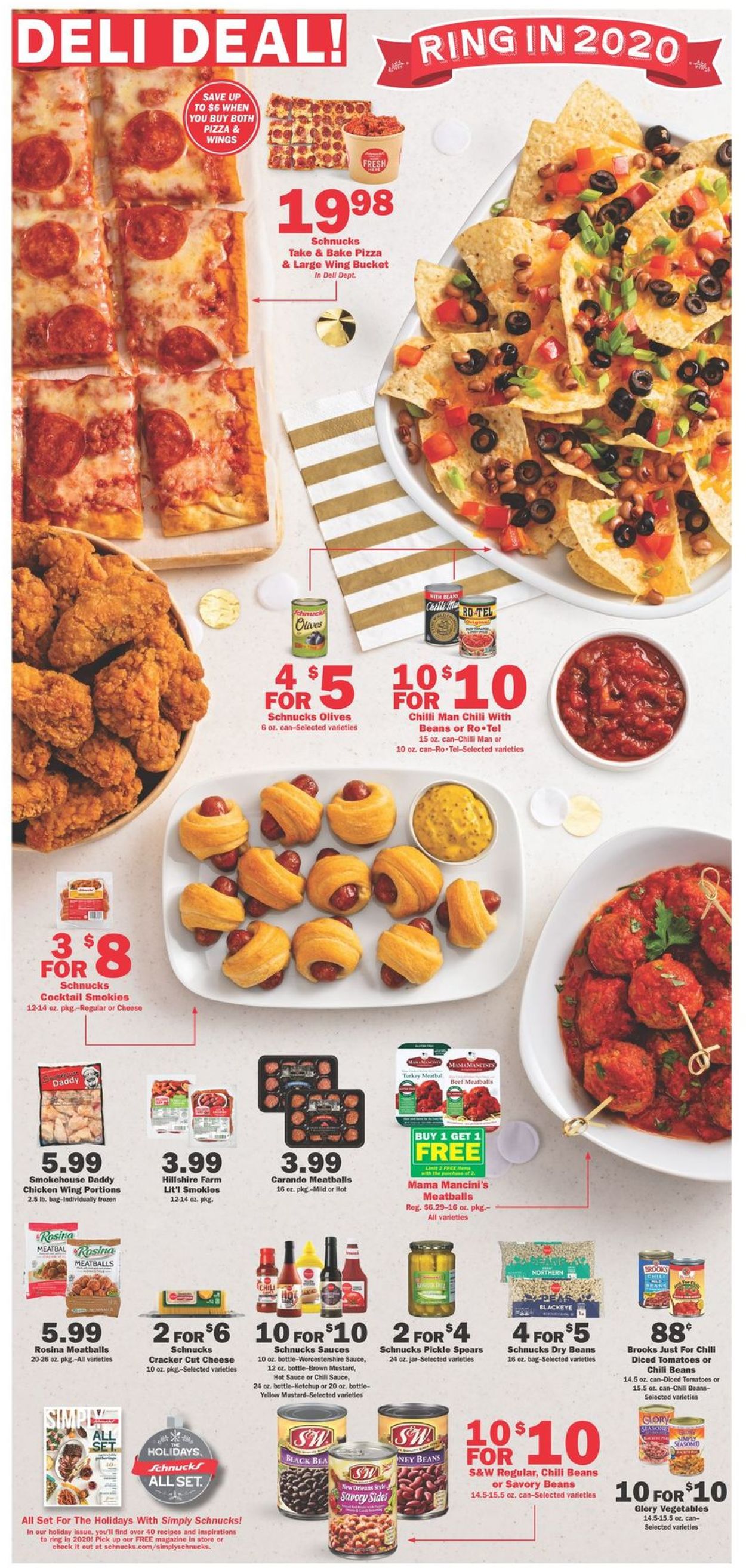 Schnucks New Year's Ad 2019/2020 Current weekly ad 12/26 01/01/2020