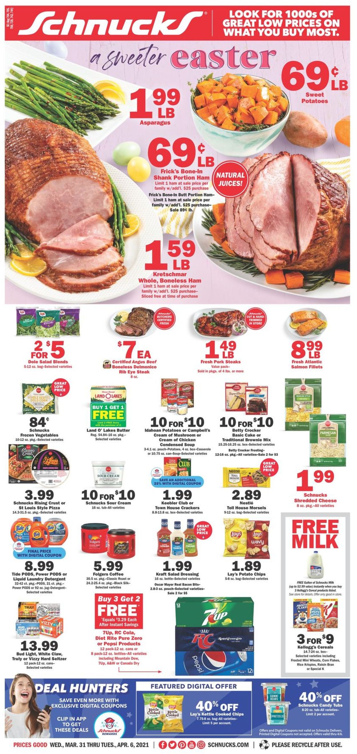 Schnucks Easter 2021 Current weekly ad 03/31 04/06/2021 frequent