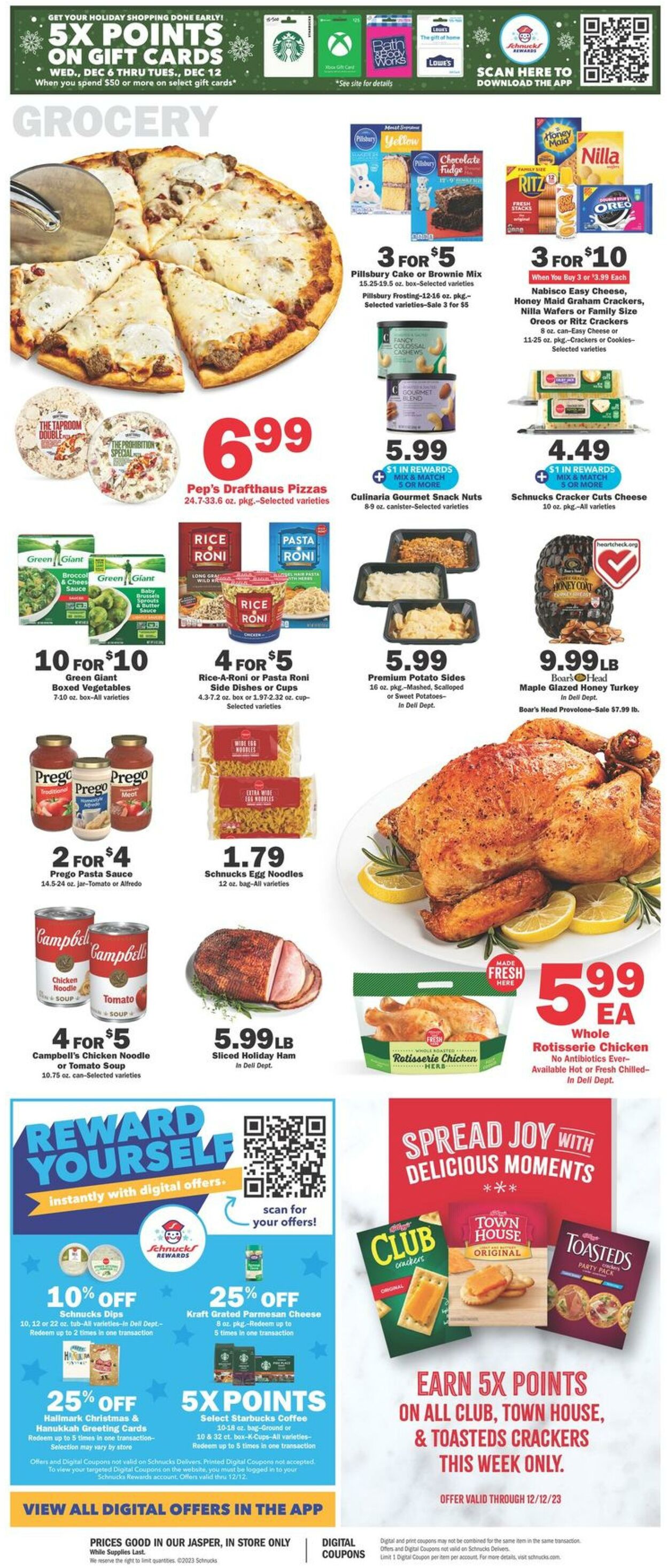 Catalogue Schnucks from 12/06/2023