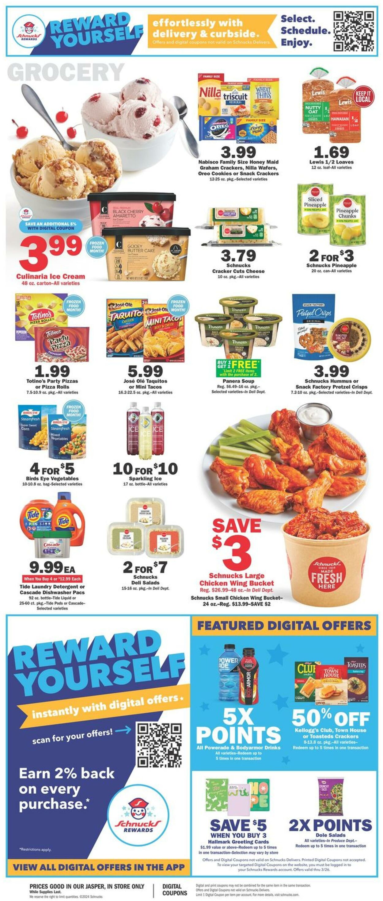 Catalogue Schnucks from 03/20/2024