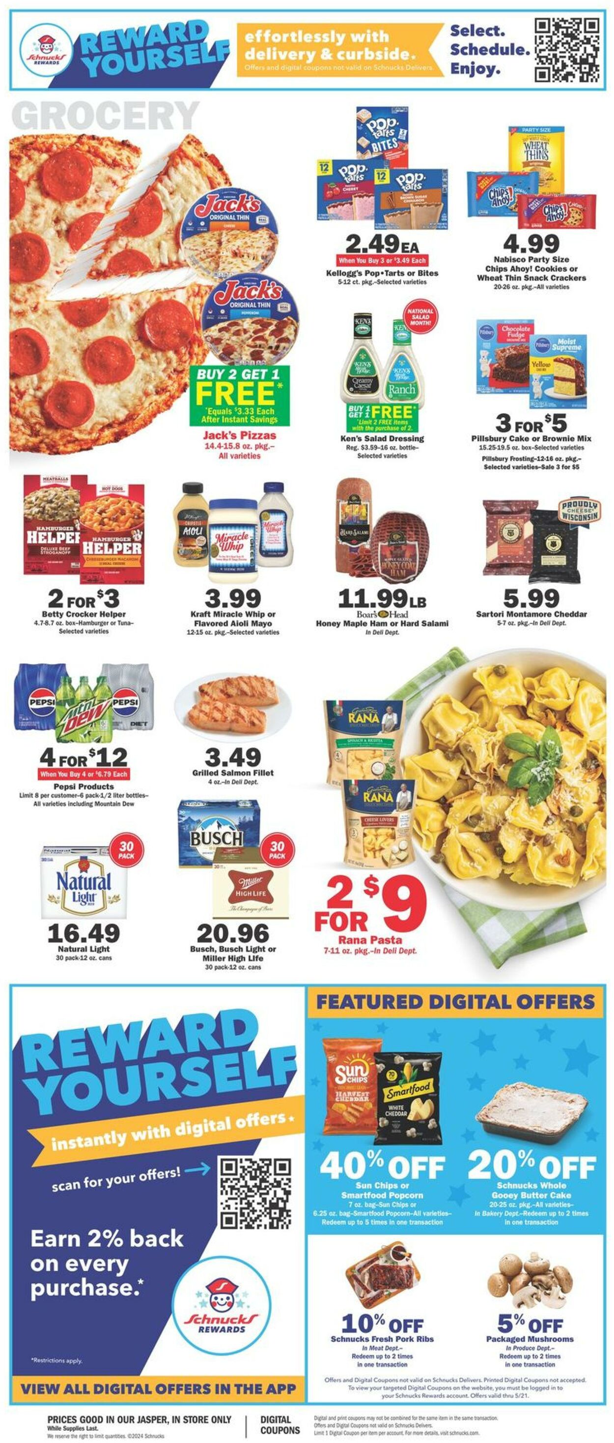 Catalogue Schnucks from 05/15/2024