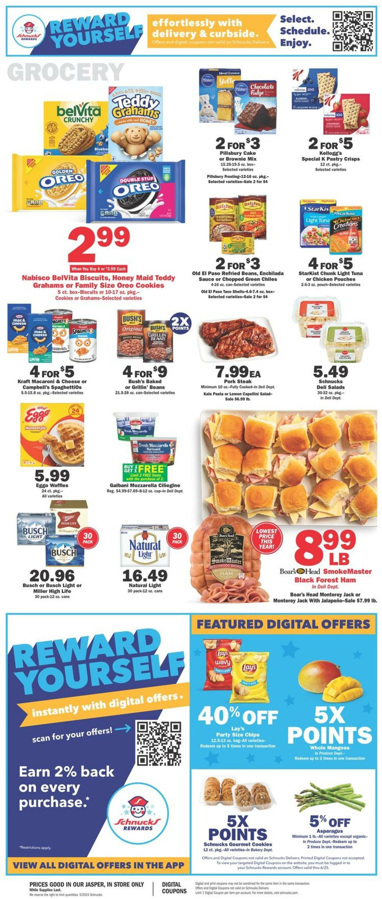 Catalogue Schnucks from 06/19/2024