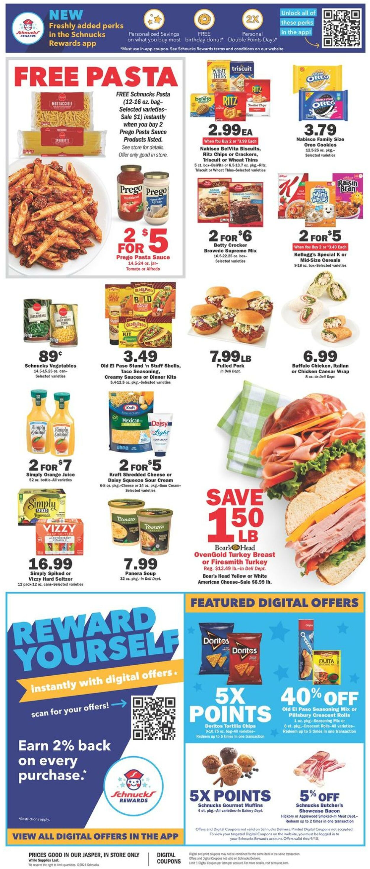 Catalogue Schnucks from 08/28/2024