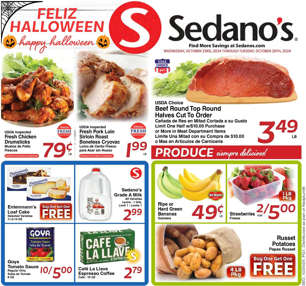 Catalogue Sedano's from 10/23/2024