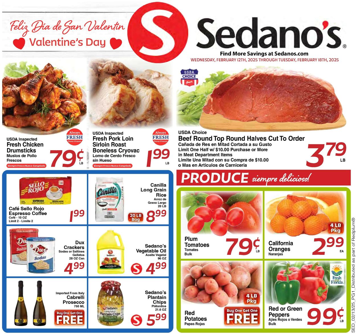 Catalogue Sedano's from 02/12/2025