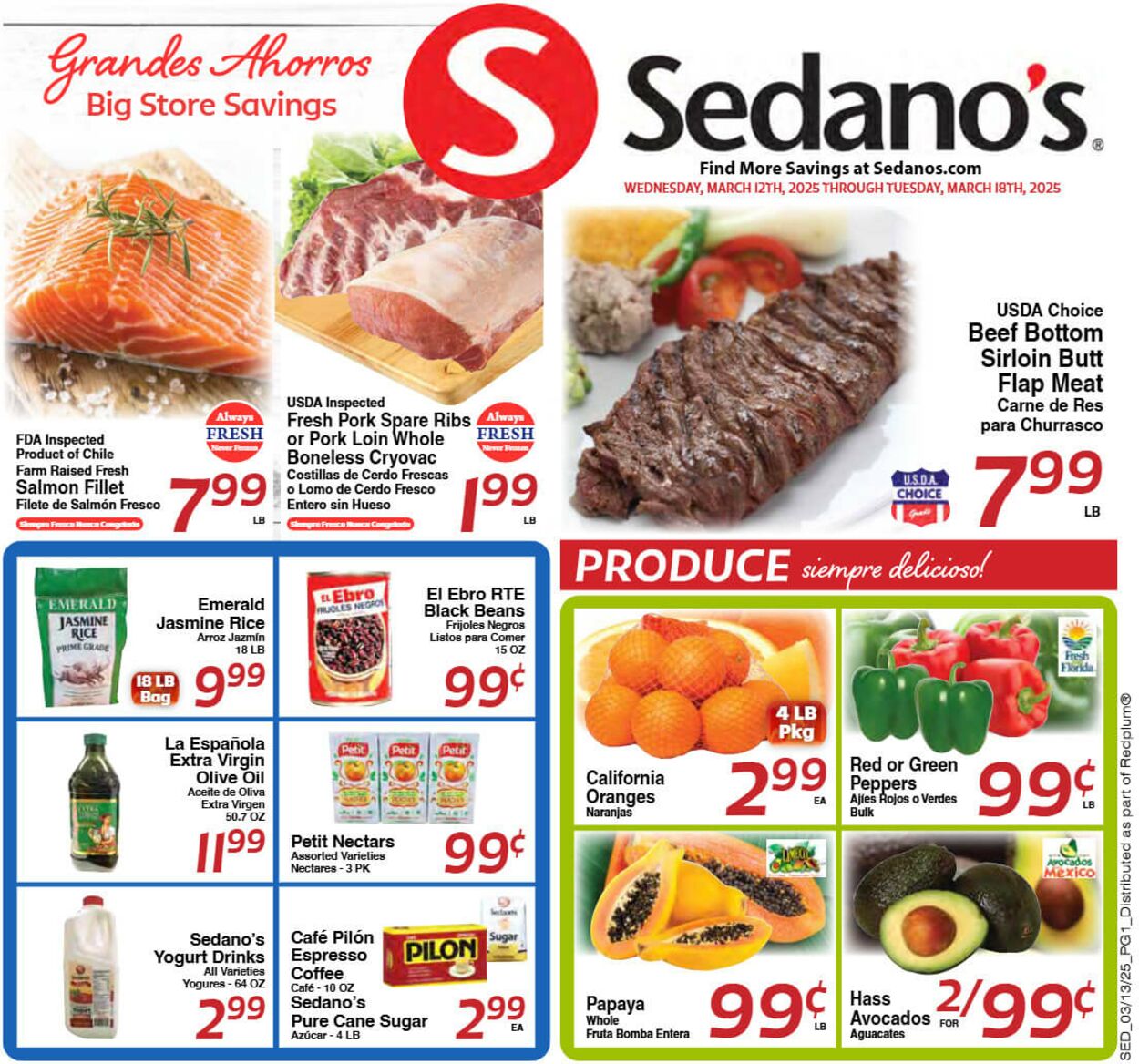 Catalogue Sedano's from 03/12/2025