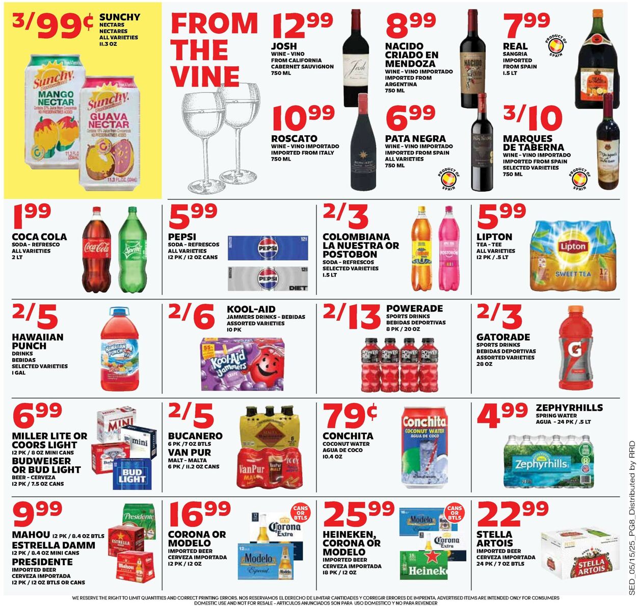 Catalogue Sedano's from 05/14/2025