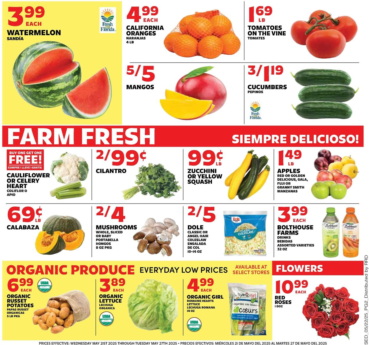 Catalogue Sedano's from 05/21/2025