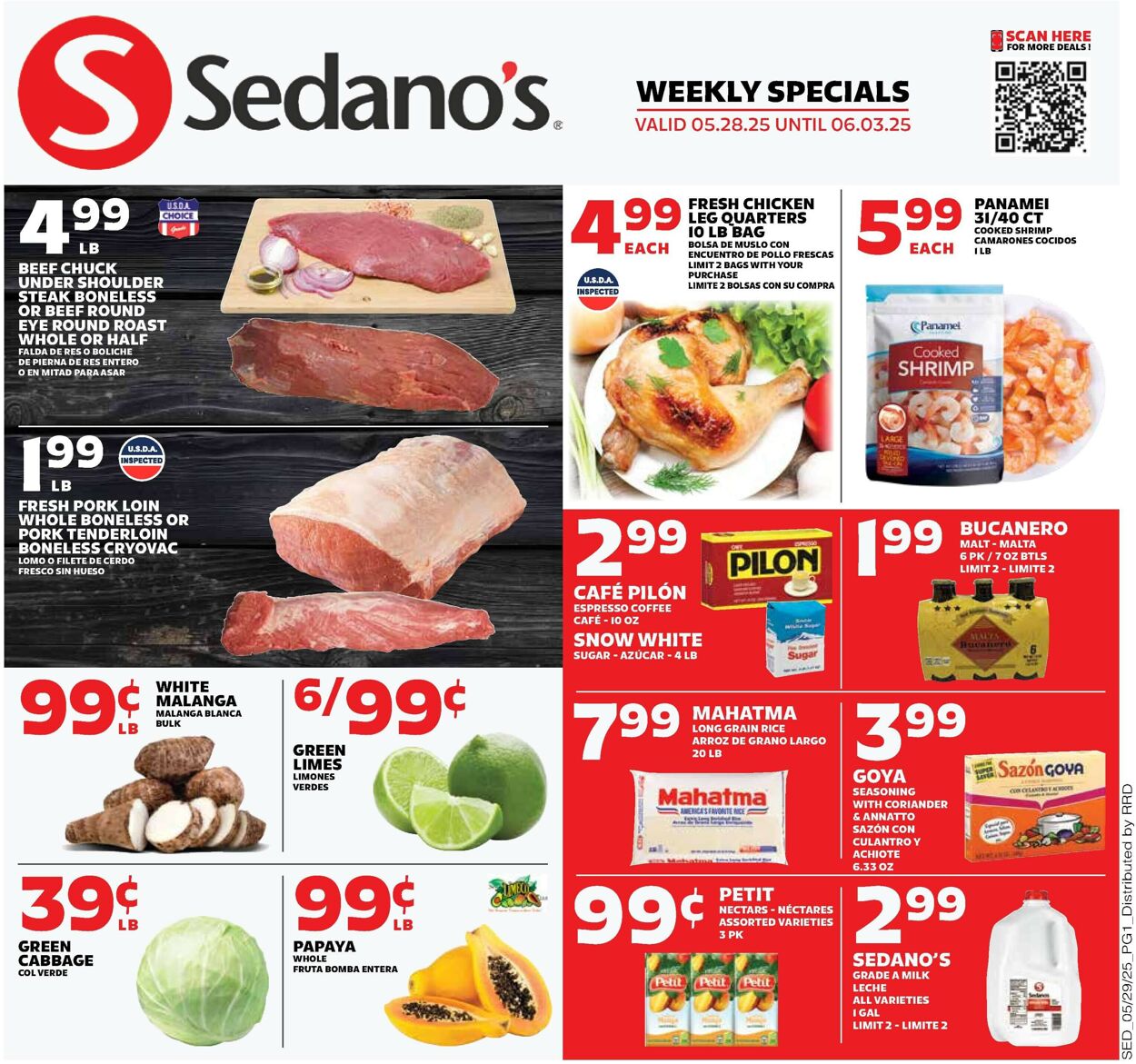 Catalogue Sedano's from 05/28/2025