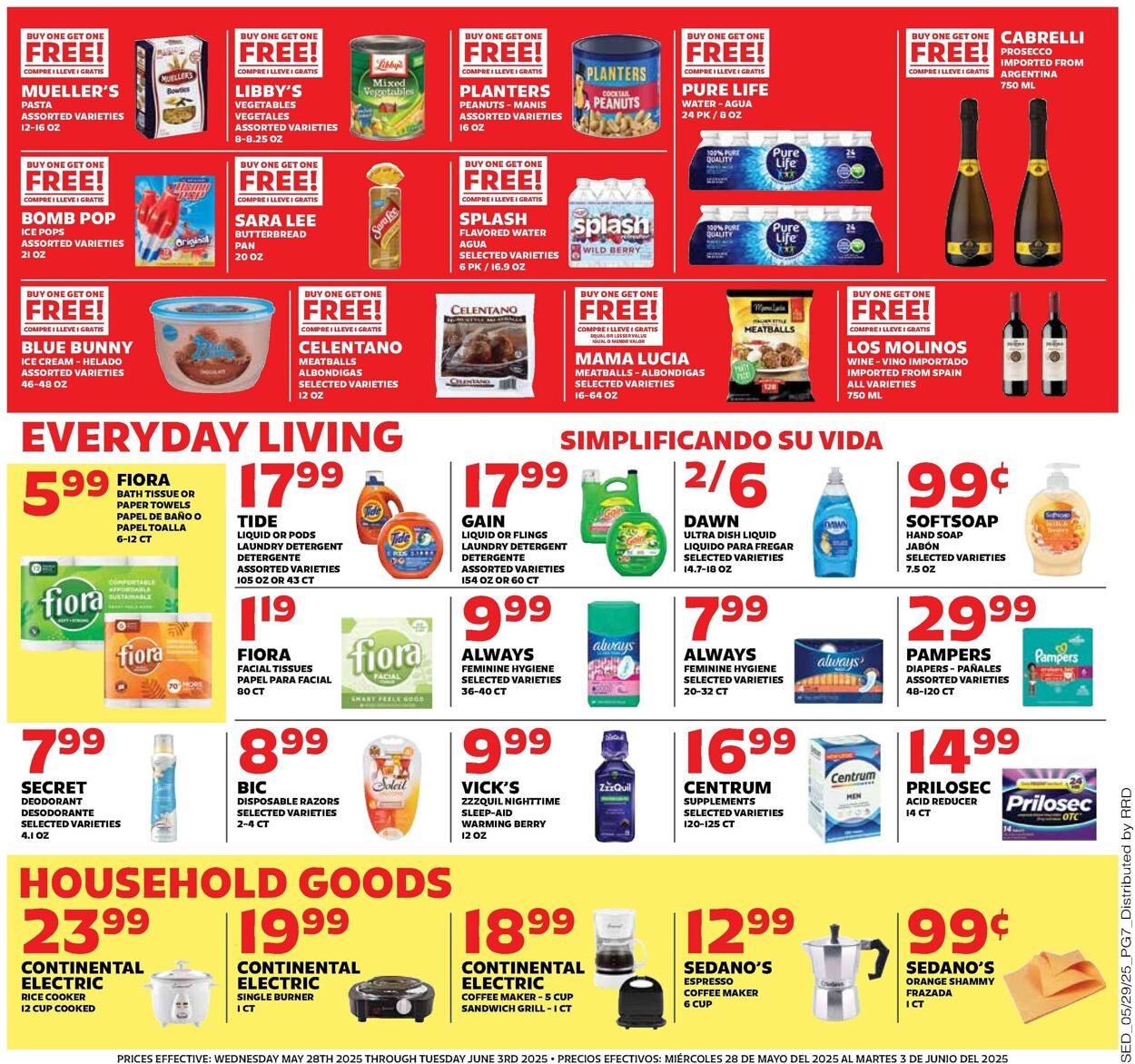 Catalogue Sedano's from 05/28/2025