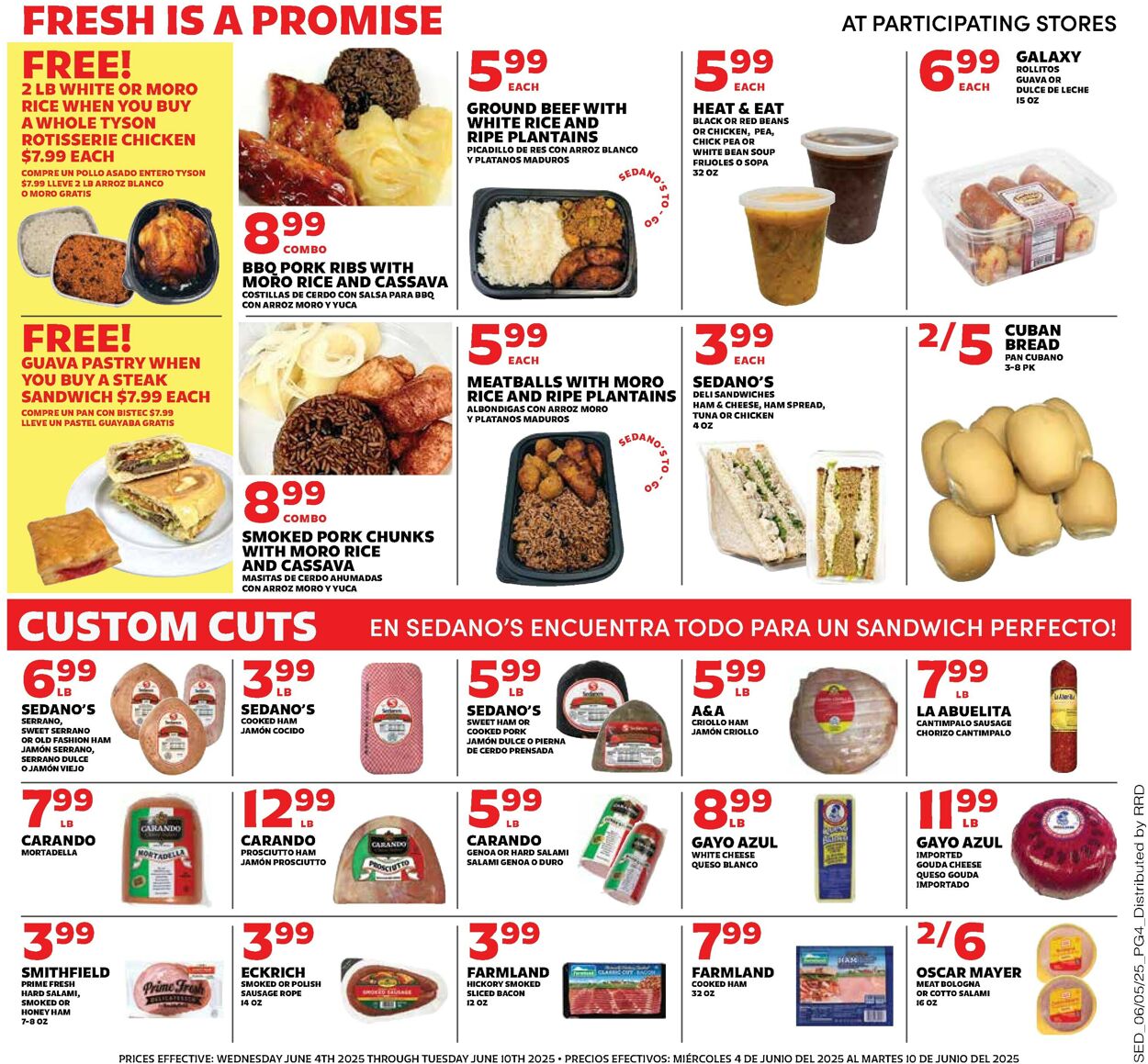 Catalogue Sedano's from 06/04/2025