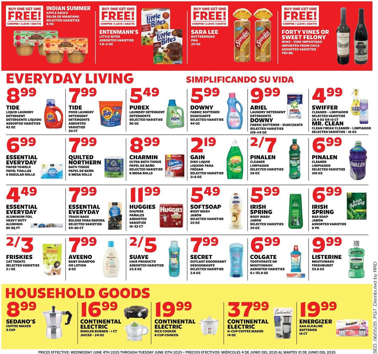 Catalogue Sedano's from 06/04/2025