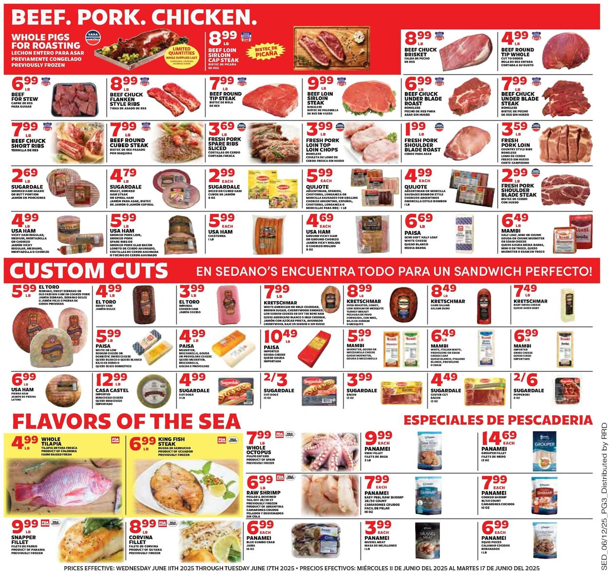 Catalogue Sedano's from 06/11/2025