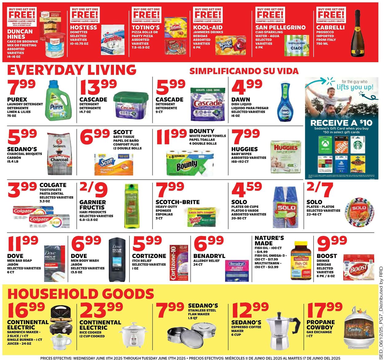 Catalogue Sedano's from 06/11/2025