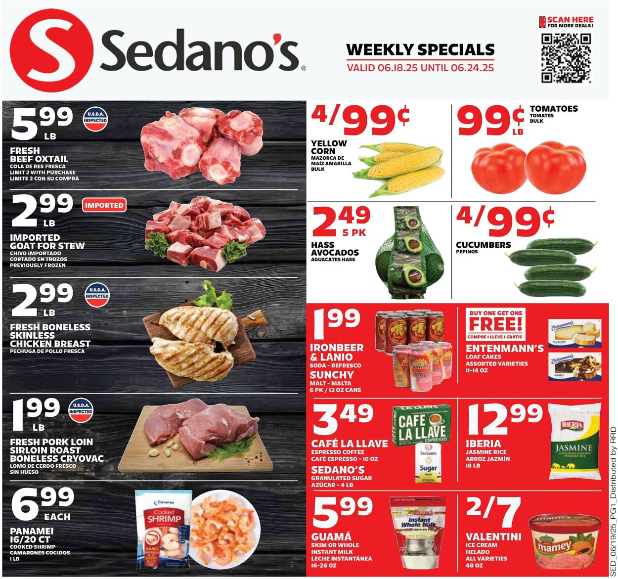 Catalogue Sedano's from 06/18/2025