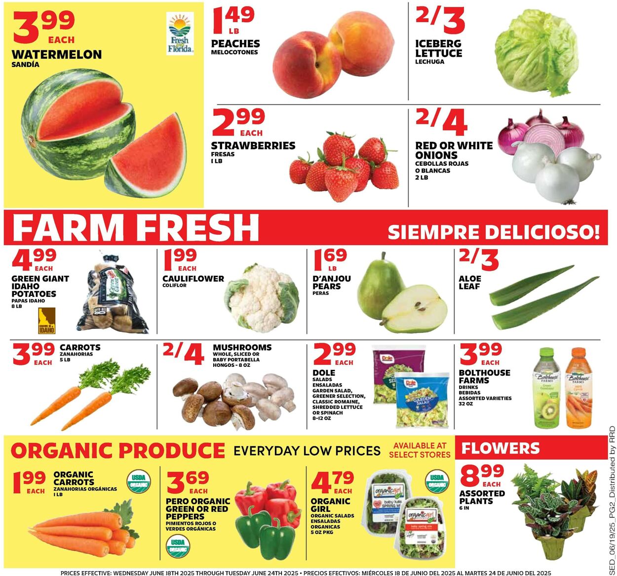 Catalogue Sedano's from 06/18/2025