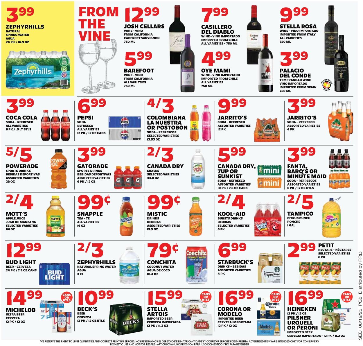 Catalogue Sedano's from 06/18/2025