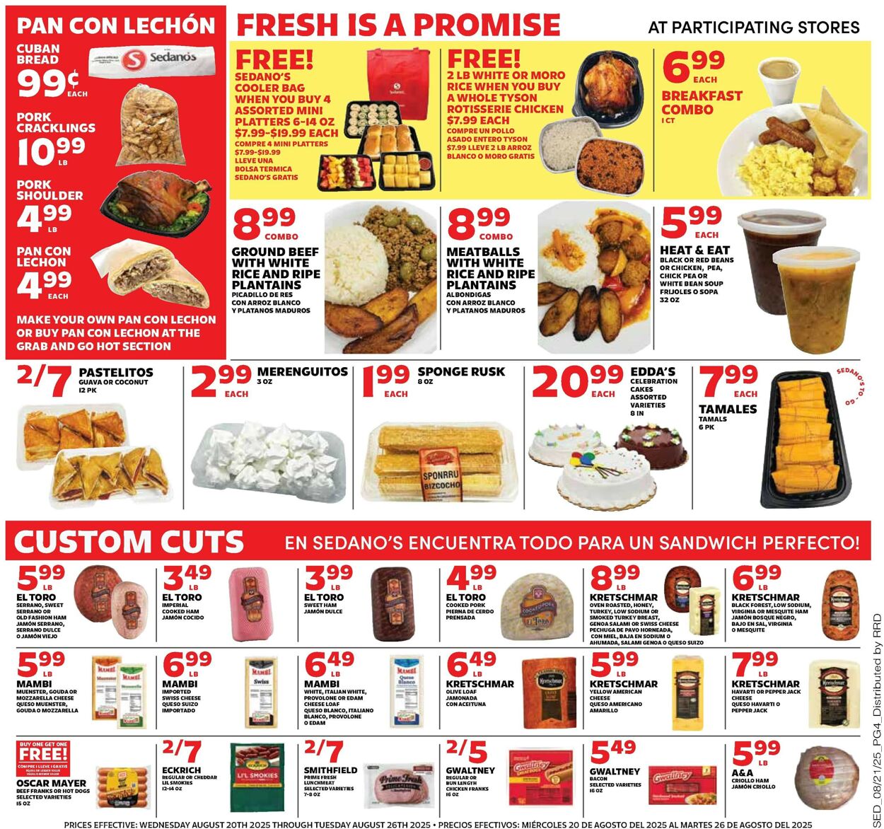 Catalogue Sedano's from 08/20/2025