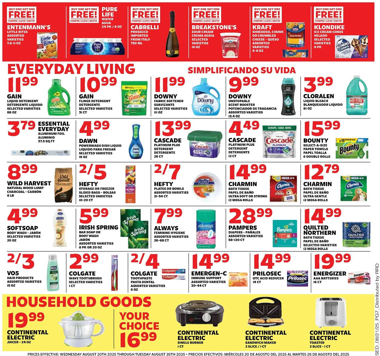 Catalogue Sedano's from 08/20/2025