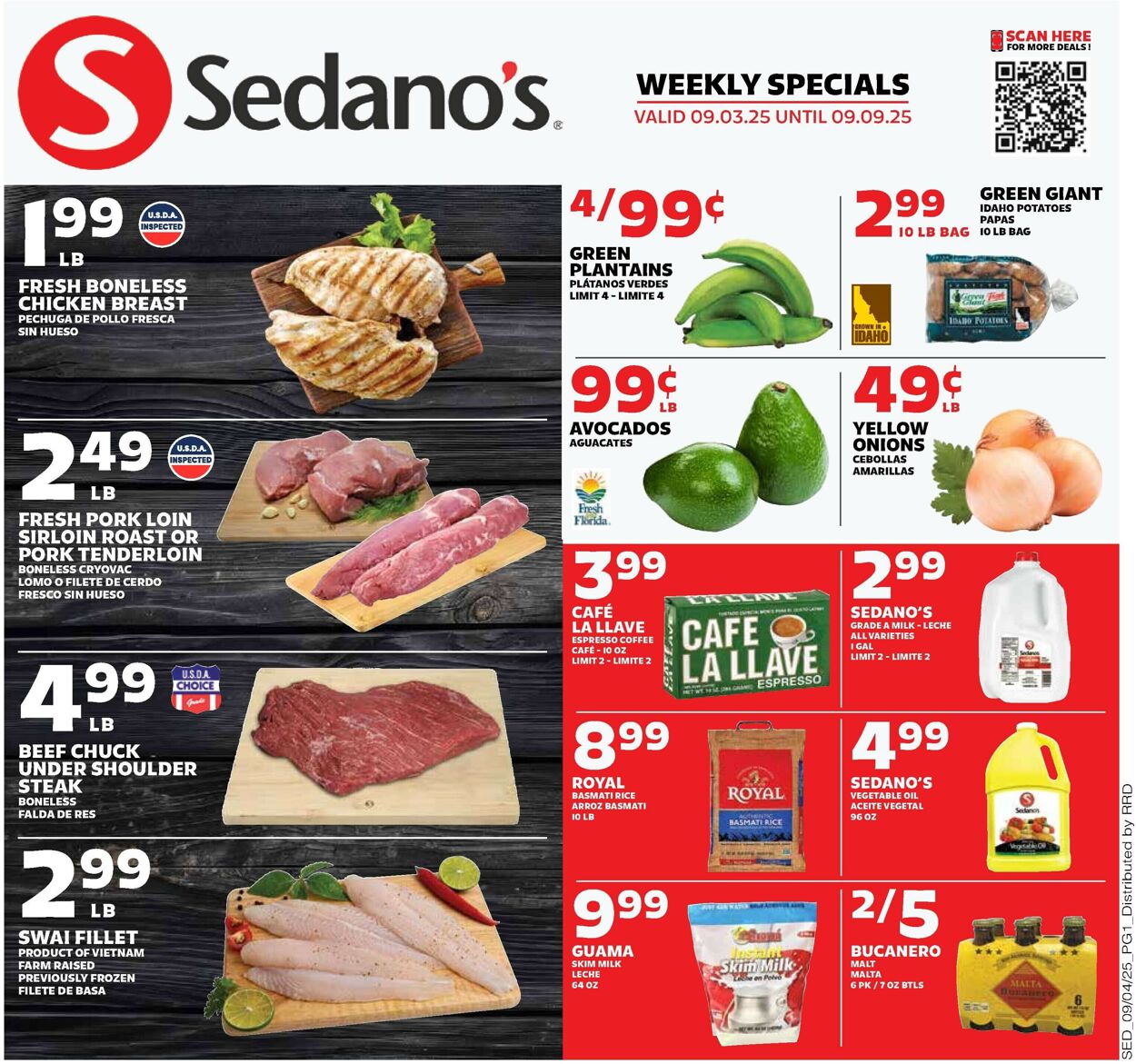 Catalogue Sedano's from 09/03/2025