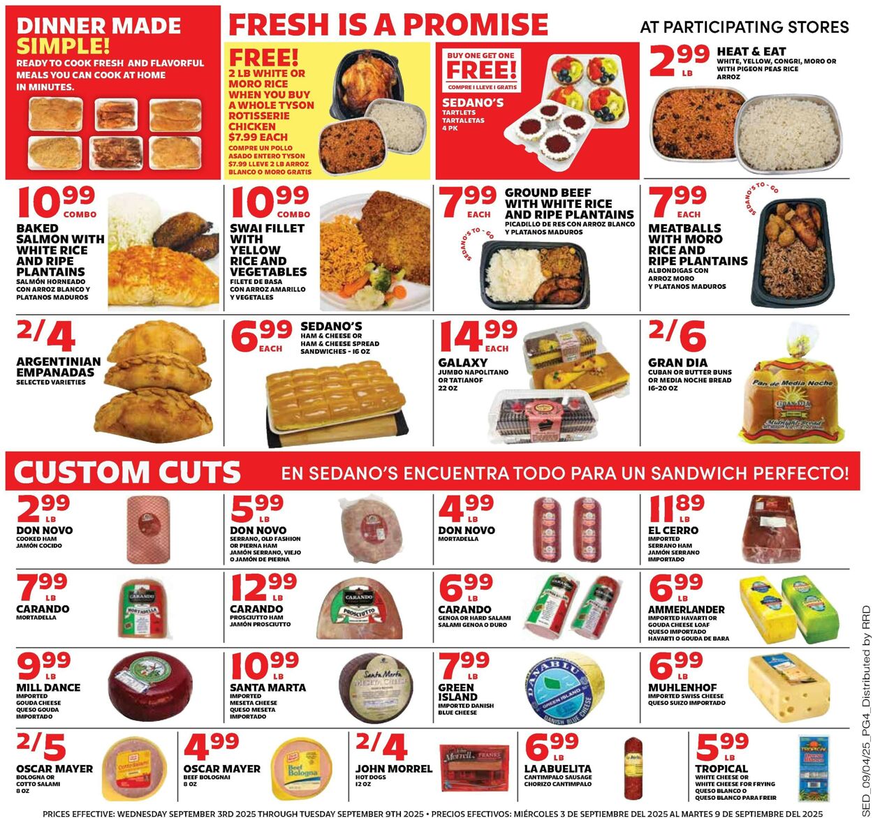 Catalogue Sedano's from 09/03/2025