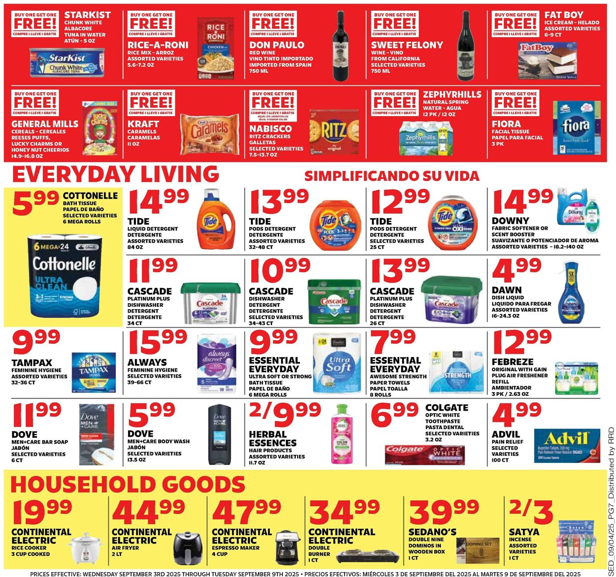 Catalogue Sedano's from 09/03/2025
